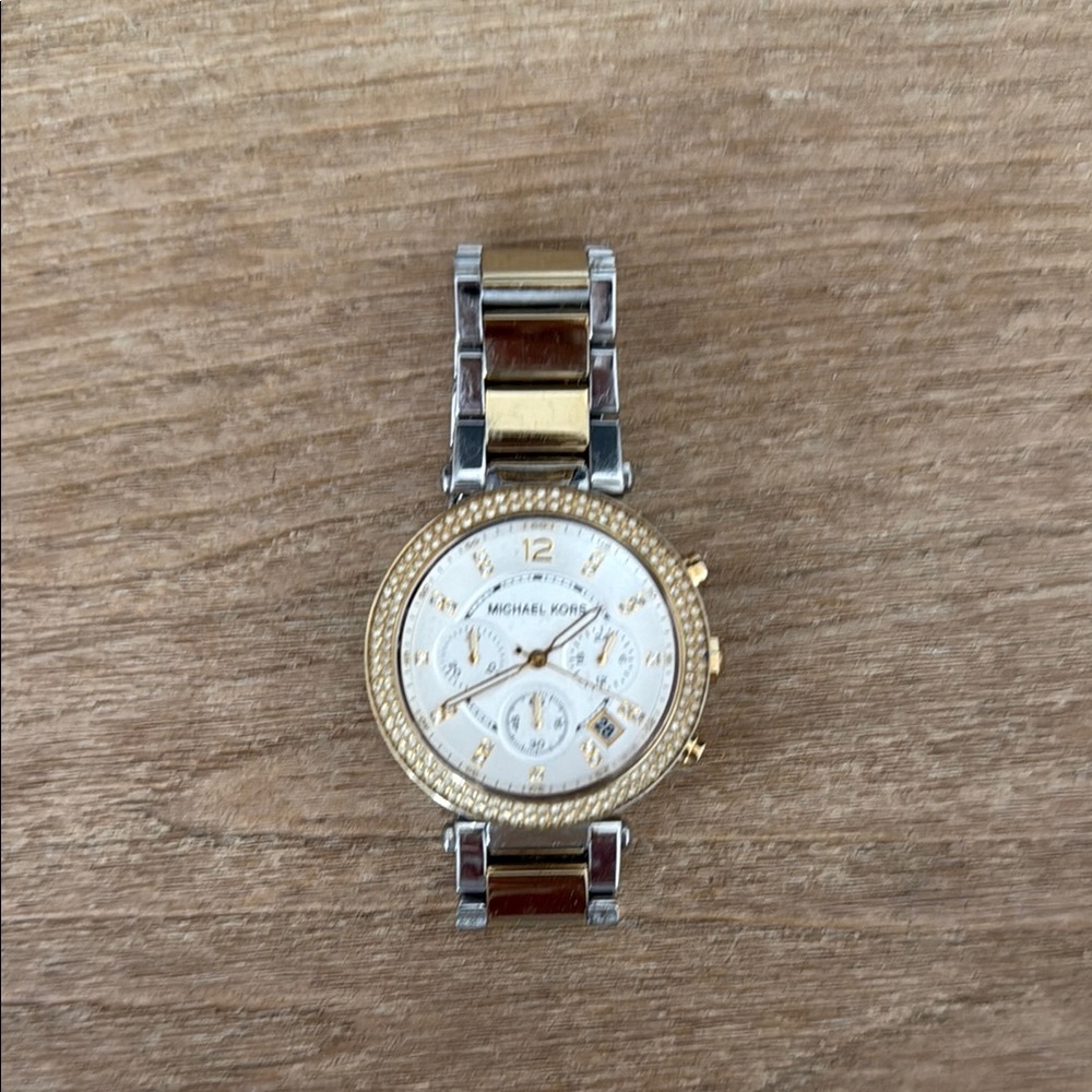 Michael Kors Gold and Silver Women's Watch